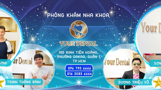 Thiết kế Banner nha khoa Your Dental