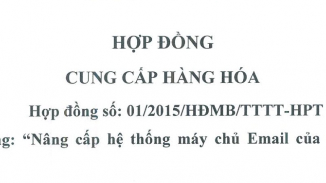 Chuyển đổi hệ thống email