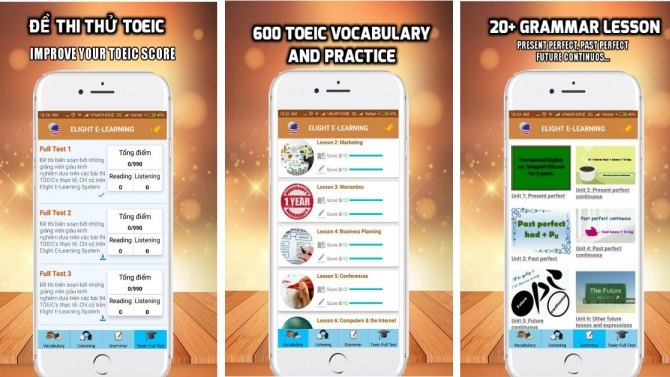 Android app học tiếng anh
