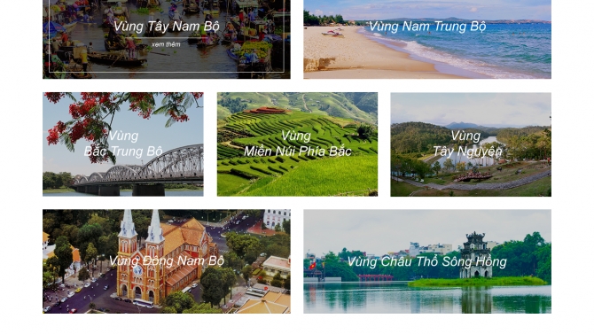 Web du lịch