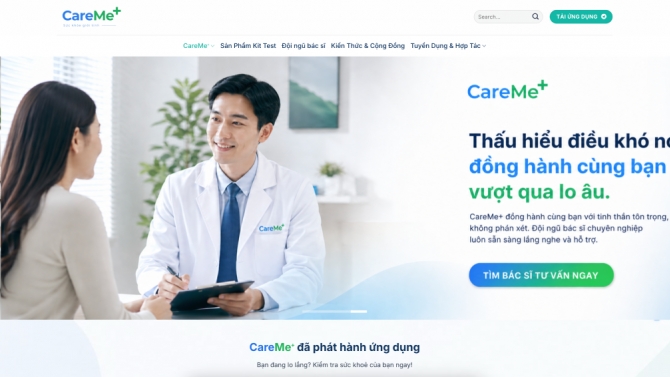 Ứng dụng Y tế Số CareMe+