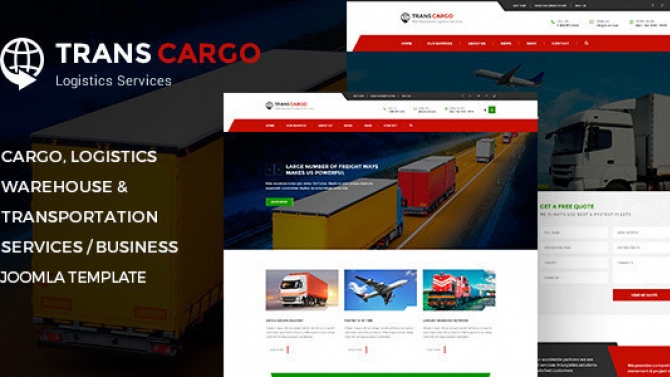 TransCargo - Transport & Logistics Joomla Template