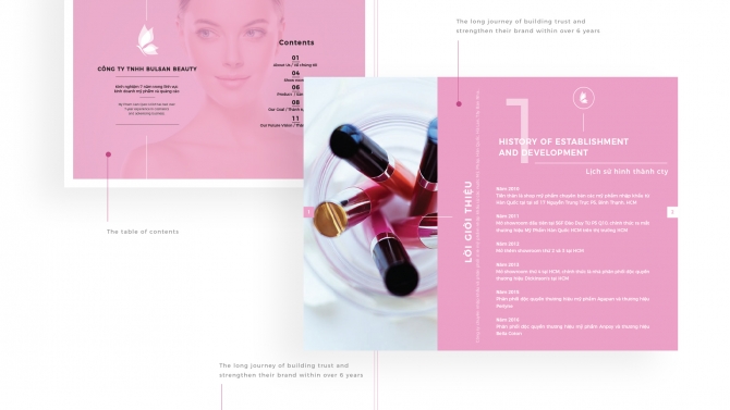 Viết nội dung brochure c&ocirc;ng ty