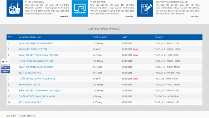 Thiết kế website