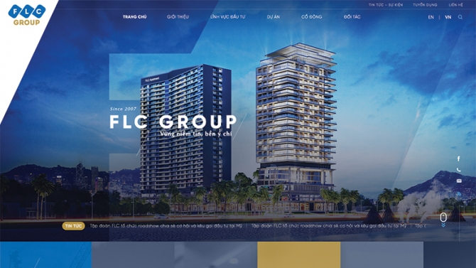 Thiết kế website FLC