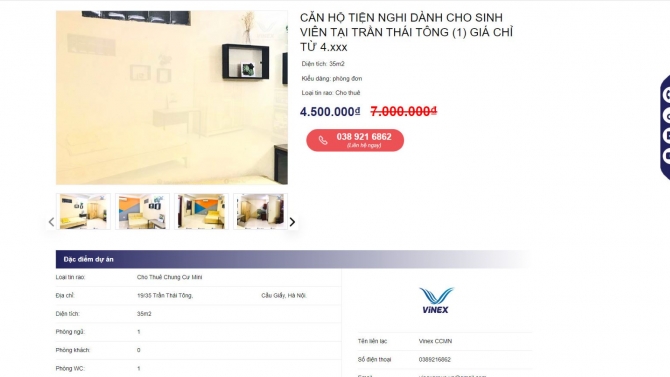 Thiết kế website cho thu&ecirc; nh&agrave; v&agrave; b&aacute;n bất động sản