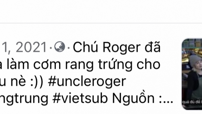 Phi&ecirc;n dịch video Uncle Roger