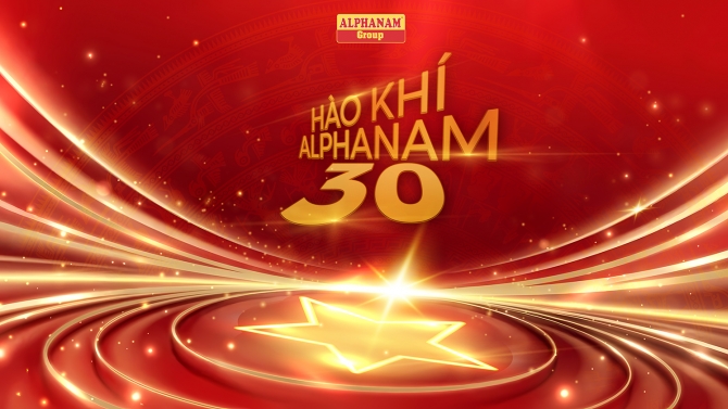 Thiết kế Key Visual cho AlphaNam kỷ niệm 30 năm