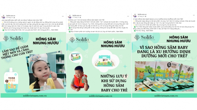 Viết b&agrave;i cho Fanpage Solife