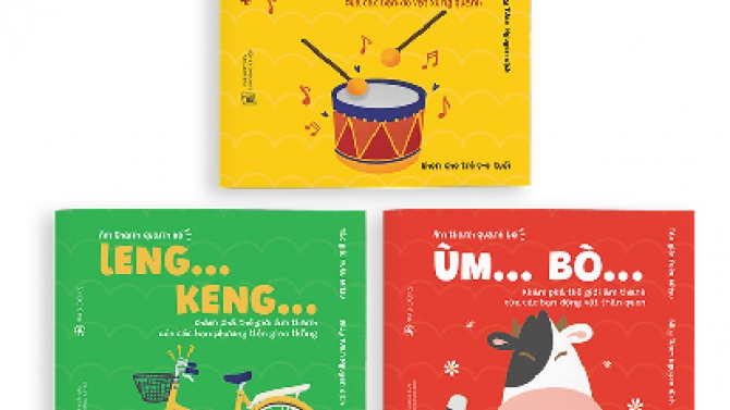 Minh hoạ s&aacute;ch thiếu nhi "&Acirc;m Thanh Quanh B&eacute;"