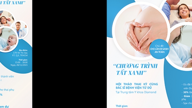 Flyer & Standee Hội thảo thai k&igrave;