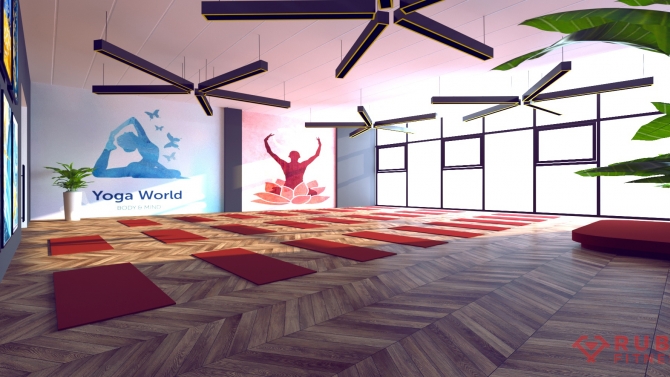 thiết kế gym, Spa, yoga..