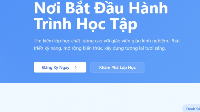 Hệ thống quản l&yacute; trung t&acirc;m gi&aacute;o dục QN Edu