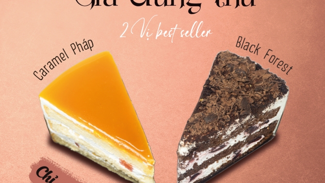 Poster giảm gi&aacute; b&aacute;nh ngọt CupaCake