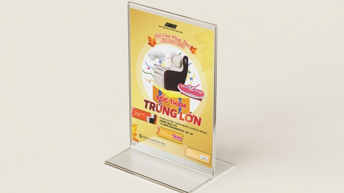 Thiết kế flyer để b&agrave;n sự kiện