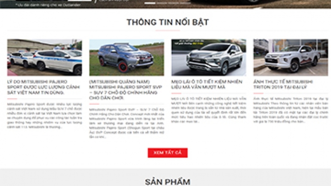 Lập tr&igrave;nh trang web otoquangnam.com