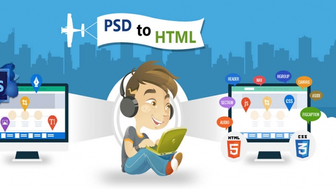 Cắt HTML/CSS