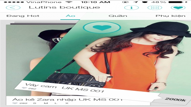 App thời trang