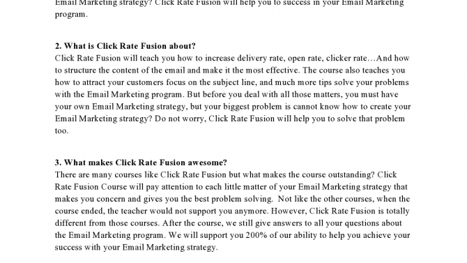 Marketing Article