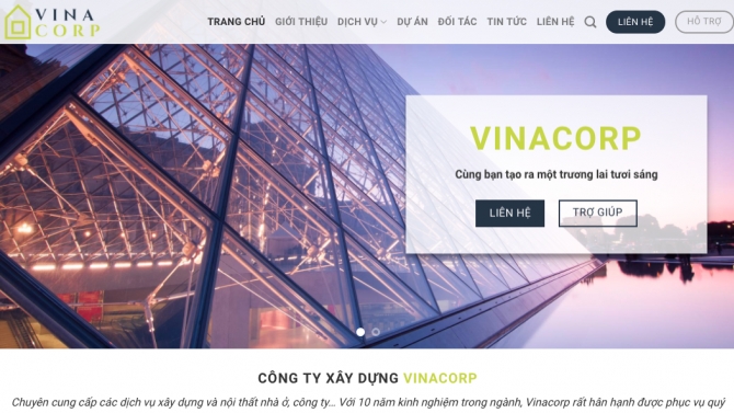 C&ocirc;ng ty x&acirc;y dựng VinaCorp - http://nivaweb.vn/buildingvncorp/