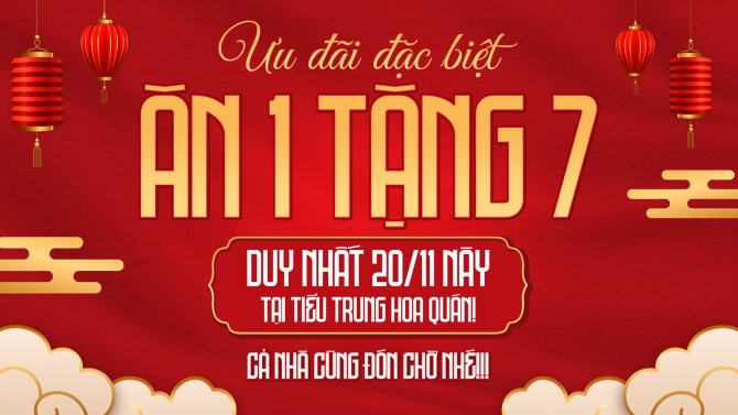 [Mua 1 Tặng 7] Tiểu Trung Hoa