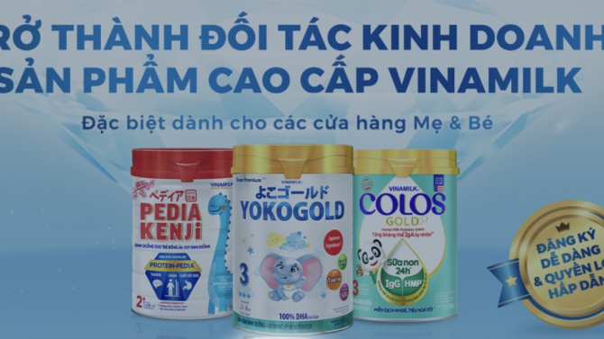 Landing Page for Vinamilk