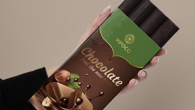 Thiết kế bao b&igrave; Chocotale VIPOCO