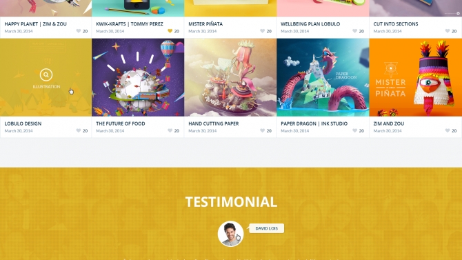 Design onepage