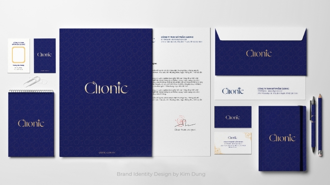 Thiết kế Brand Identity / Bộ Nhận Diện Thương Hiệu Clionic