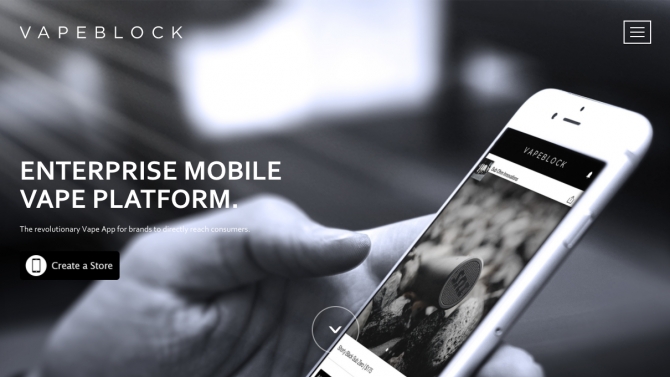 Merchant Site for Vapeblock App