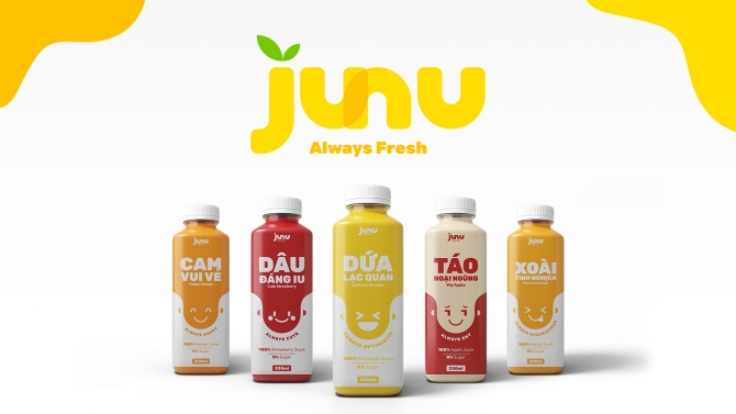 Thiết kế bộ nhận diện v&agrave; bao b&igrave; thương hiệu JUNU