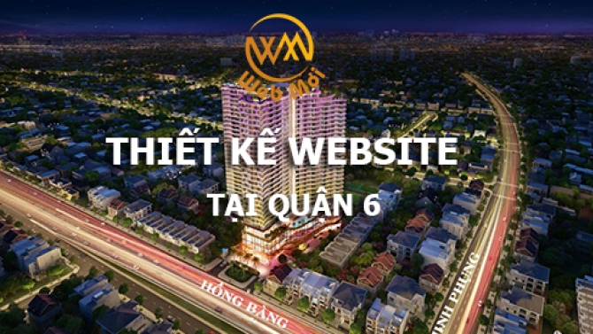 Thiết kế website tại quận 6