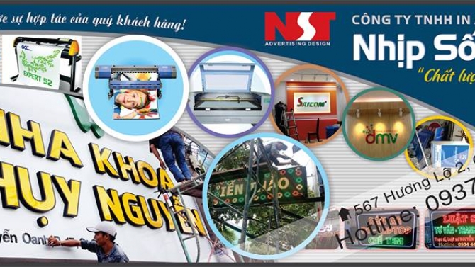 Tư Vấn - Thiết Kế - B&aacute;o Gi&aacute; miễn ph&iacute; 0937 408 418 Phương ch&acirc;m của ch&uacute;ng t&ocirc;i l&agrave;: &ldquo;Rẻ - Bền - Đẹp&rdquo;. V&igrave; sao ch&uacute;ng t&ocirc;i l&agrave;m được điều đ&oacute;?... Ch&uacute;ng t&ocirc;i c&oacute; đầy đủ những trang thiết bị quảng c&aacute;o hiện đại kh&ocirc;ng qua bất cứ một đơn vị gia c&ocirc;ng n&agrave;o kh&aacute;c! Ch&uacute;ng t&ocirc;i c&oacute;