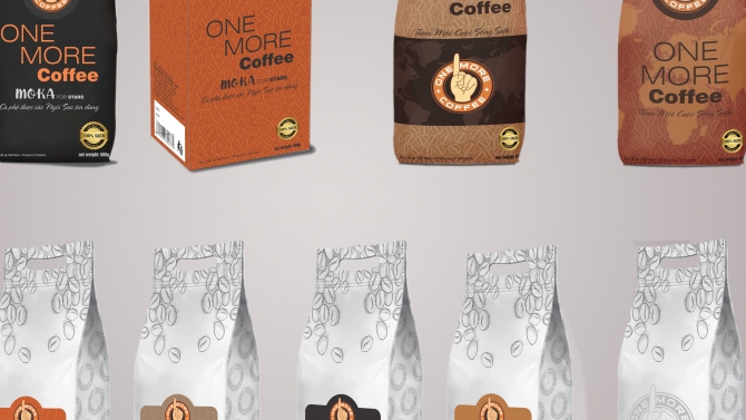 bao b&igrave; c&agrave; ph&ecirc; Onemore Coffee
