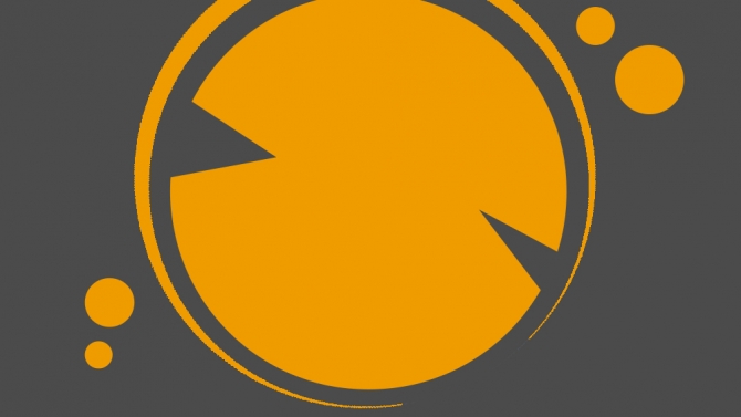 Orange logo - MODO font - tested