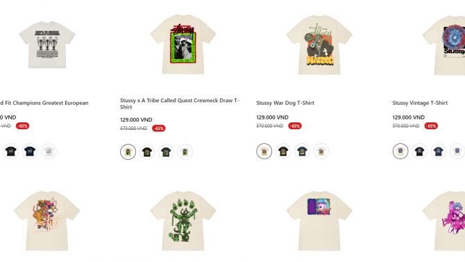 Website b&aacute;n h&agrave;ng &aacute;o thun Teeshop