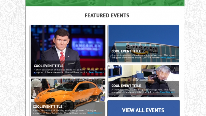 Website sự kiện