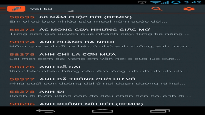 Ứng dụng Android - Karlist