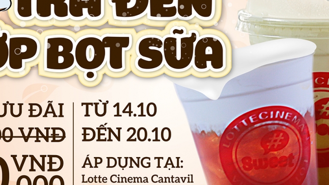 TR&Agrave; ĐEN LỚP BỌT SỮA
