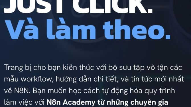 N8n Academy Elearning website