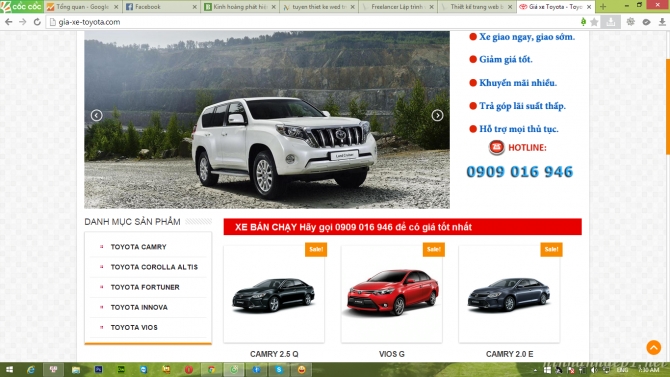Website toyota t&acirc;n cảng