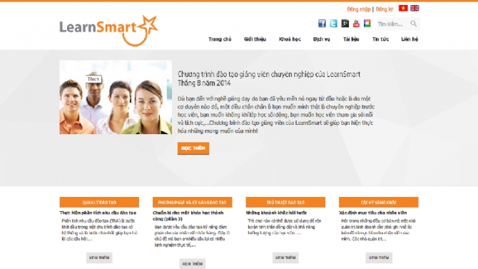 learnSmart program website