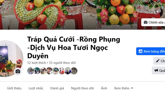 thiết kế trang fanpage facebook