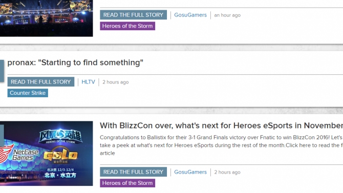 eSport News