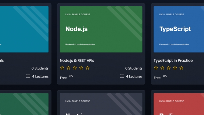 LMS &mdash; Website kh&oacute;a học trực tuyến (đồ &aacute;n)