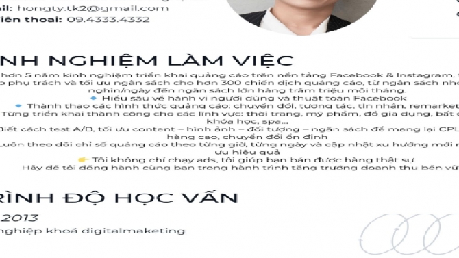 dịch vụ chạy quảng c&aacute;o facebook