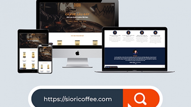 Website Wordpress - Siori Coffee