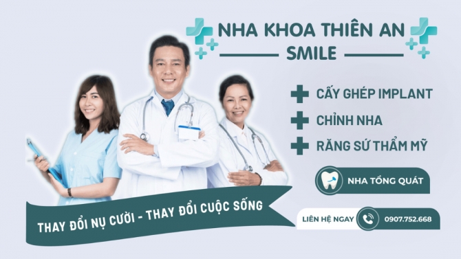 Thiết kế ảnh b&igrave;a Fanpage Nha Khoa Thi&ecirc;n An Smile