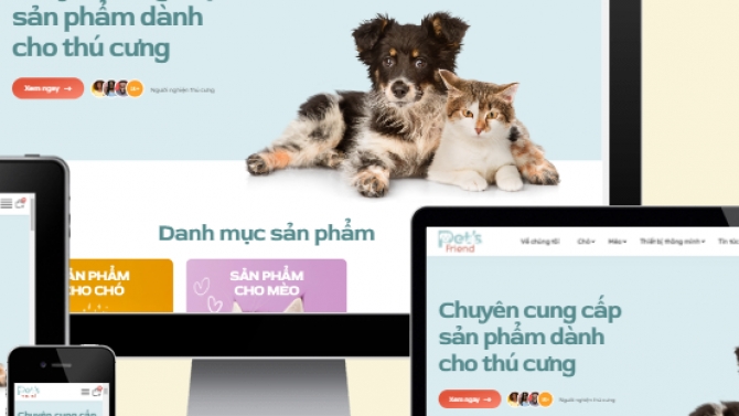 Pet Friend - sản phẩm d&agrave;nh cho th&uacute; cưng