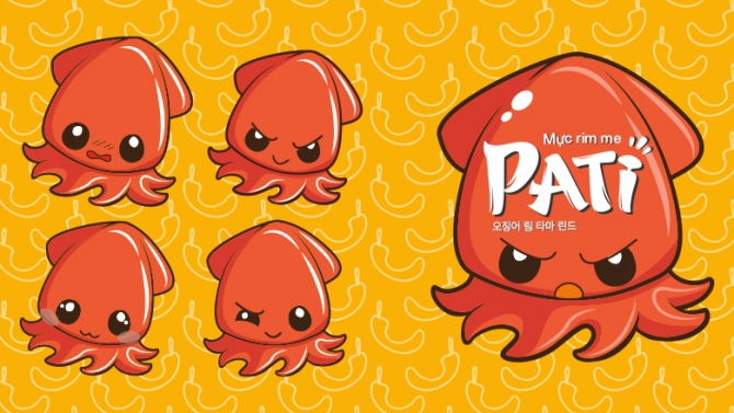 Logo Pati Squid